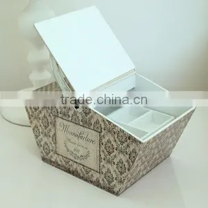 Chic Attractive Decorative Wooden Sewing Basket/Box thumbnail-1