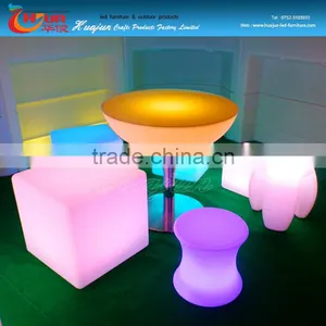 Lighted Plastic Led Cube/led Cube Seat/lighted Cube Chair/glowing Cube Seat thumbnail-6