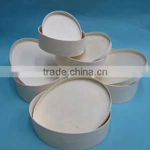 Wholesale Cheap Poplar Wood Round Box Veneer Wood Cheese Boxes thumbnail-2