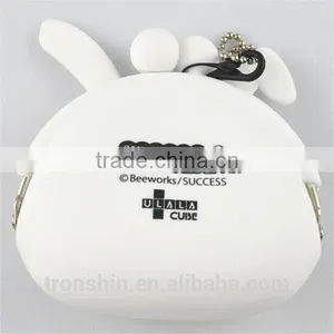 Small Cute Silicon Material Silicone Coin Ring Wallet thumbnail-3