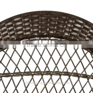 Wicker Rocking Chair Patio All Weather Proof With Cushions thumbnail-4