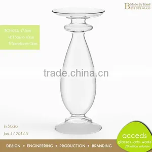 OEM/ODM Wholesale Cheap Glass Candlesticks thumbnail-1