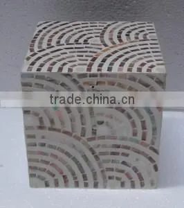 High Quality Best Selling Lacquered Mother of Pearl Rectangle Box thumbnail-1