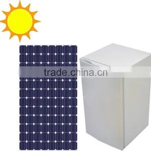 50L Solar Powered Household DC Compressor Upright Fridge thumbnail-1