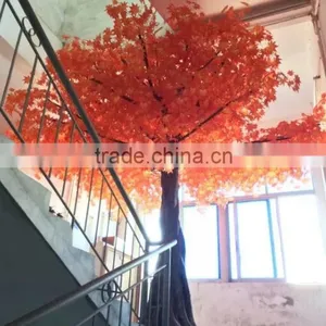 Newly and Fancy Design Hot Sale Artificial Wedding Tree Artificial Maple Tree Romantic and Poetic Artificial Red Maple Tree thumbnail-6