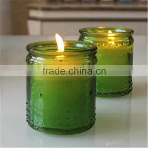 Wax Candle Jar Glass Candle Jar,color Candle Glass,tea Light Holder thumbnail-5