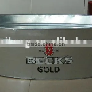 Galvanized Tub With Lid thumbnail-1