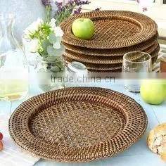 Rattan Charger Plate Cheap Price thumbnail-1