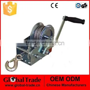 Geared Hand Winch 2000lbs / 900kg Capacity With Cable Winches, Manual Winches T0048 thumbnail-1