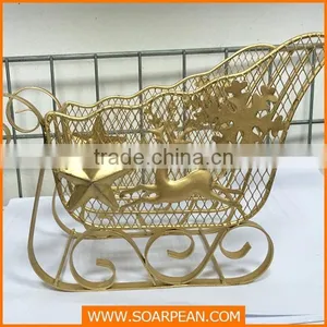New Products Metal Trolley Handmade Christmas Ornament thumbnail-1