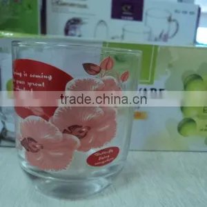 High Quality Handmade Glass Water Jug With Flower Design on the Body thumbnail-1