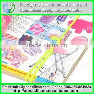 Customized Finger Shaped Silicone Bookmark,Cute Finger Silicone Bookmark thumbnail-1