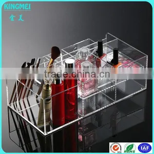 Factory Directly Sale Lower Sample Cost High Transparent Acrylic Cosmetic Boxes thumbnail-1