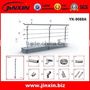 High Quality Solid Rod Flat Bar Balustrade thumbnail-3