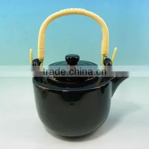 Hot Sale Japan Ceramic Teapot in Black Color thumbnail-1
