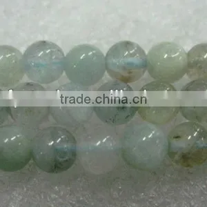 6mm Round Loose Aquamarine Strand thumbnail-1