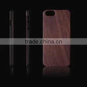 Natural Wooden Wood Bamboo Phone Case For Apple IPhone 6 6s/ Plus 5/5s Cover thumbnail-3