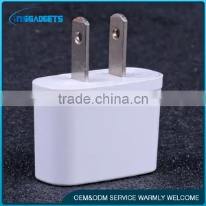 Euro to us Plug Travel Adapter White thumbnail-1