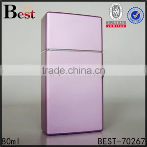 80ml Credit Card Spray Bottle High Quality Credit Card Spray Bottle Purplr Square Plastic Perfume Bottle thumbnail-3