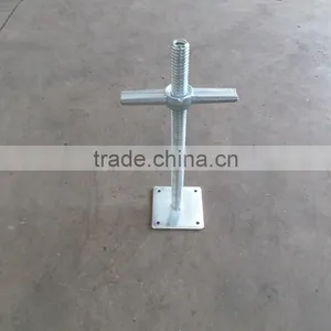 Construction Scaffolding Adjustable Pipe Screw Jack Base thumbnail-4