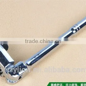 Berrylion Quality Spanner 1/4" Foldable Mirror Finished Ratchet Spanner thumbnail-5