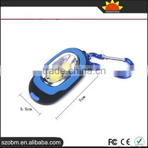 New Arrival Outdoor COB Led Keychain,Plastic Mini Led Flashlight Keychain thumbnail-6