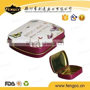 Food Grade Customized Plain Mini Lunch Tin Box thumbnail-1