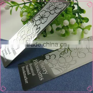 Custom Wholesale Cherry Flower Shape Kids Metal Bookmarks for Books thumbnail-1