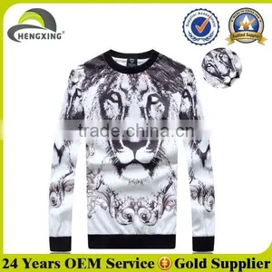 Winter Cowl Neck Printed Hip Hop Hoddies thumbnail-1