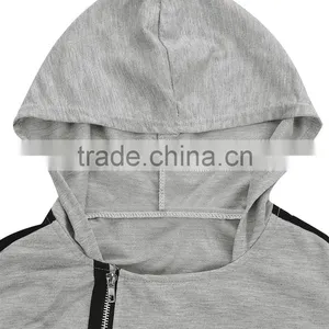 Two Piece Set Women Tracksuits Sportsuit 2016 Autumn Ladies Zipper Split Hooded Sweatshirts thumbnail-6