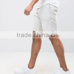 High Quality New Design Custom Raw Hem Drawstring Waist Cotton Viscose Sweat Single Back Pockets Fashion Sport Shorts thumbnail-4