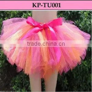 China Clothing Manufacturer Wholesale Children's Clothing Girls Skirt Colorful Christams Tutus thumbnail-1