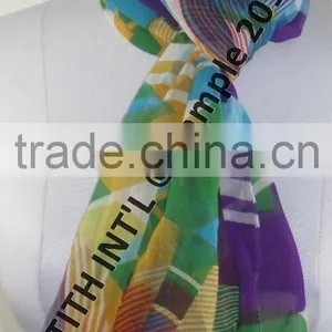 Indian Silk Scarf thumbnail-5