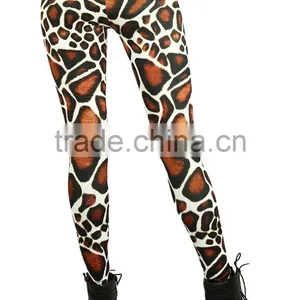 MGOO Custom Made Sublimation Print Leggings For Ladies Sportwear Yoga Leggings High Waist Polyester Spandex thumbnail-6