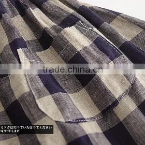 Cotton Mix Linen Fabric Harem Pants Wholesale Boutique Children Clothing Trouser thumbnail-5