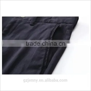 OEM New Fashion Style Men Skinny Fit Cotton Pants Black Long Casual Trousers thumbnail-4
