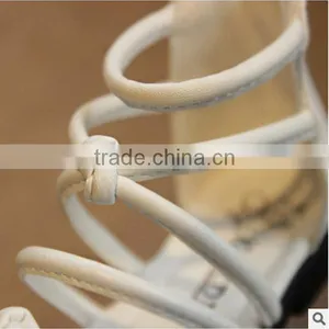 Latest High Quality Girls Shoes Hollow Out Flat Beach Shoes for Small Girls thumbnail-4