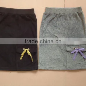 Girls Winter Velour Skirts Dresses thumbnail-1