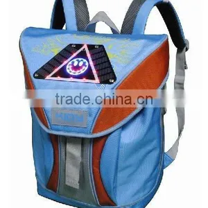 Promotional Solar Warning Light Kids School Bags thumbnail-1