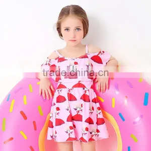 S60575B Newest Girls Bikini Princess Swimsuit Children Printing a Swimsuit thumbnail-4