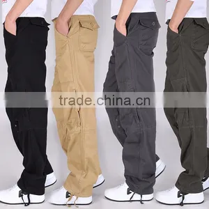 Juqian Quick Drying Durable Washed Carpenter Khaki Mens Workwear Trousers Cargo Pants Overall Work Pants thumbnail-2