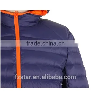 OEM Custom Hot Sell Men's Foldable Ultralight Down Jacket M1014 thumbnail-4