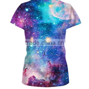 Colorful Shirt Womens Digital Print T-shirt 3d Printing T-shirt thumbnail-3