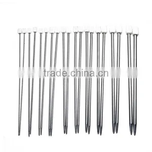 Stainless Steel Single Pointed Knitting Needles At Random 36.0cm thumbnail-1