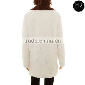 Wholesale Sherpa Pullover Plus Size Women Clothing Winter Jacket Coat Pregnant Women Dresses Maternity Clothes thumbnail-2