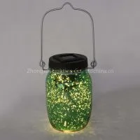 SOLAR STRING LIGHT-Solar Firefly Mason Jar thumbnail-1