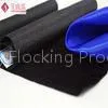 Plain Flocked Tricot Fabric for Jewelry Boxes and Cases , Nylon Tricot Flocking Fabrics thumbnail-1