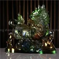 Coloured Glaze Animals Figure thumbnail-1