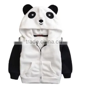 Winter Fleece Hooded Baby Romper With Zipper thumbnail-2