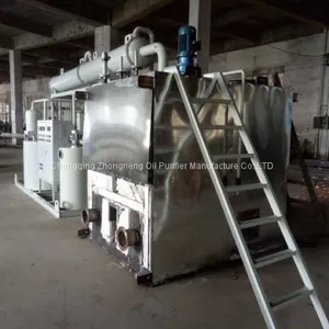 BOD Black Dirty Oil Distillation Machine, Base Oil Producing Plant thumbnail-2
